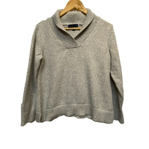 KAREN Scott mixed grey ladies petite sweater